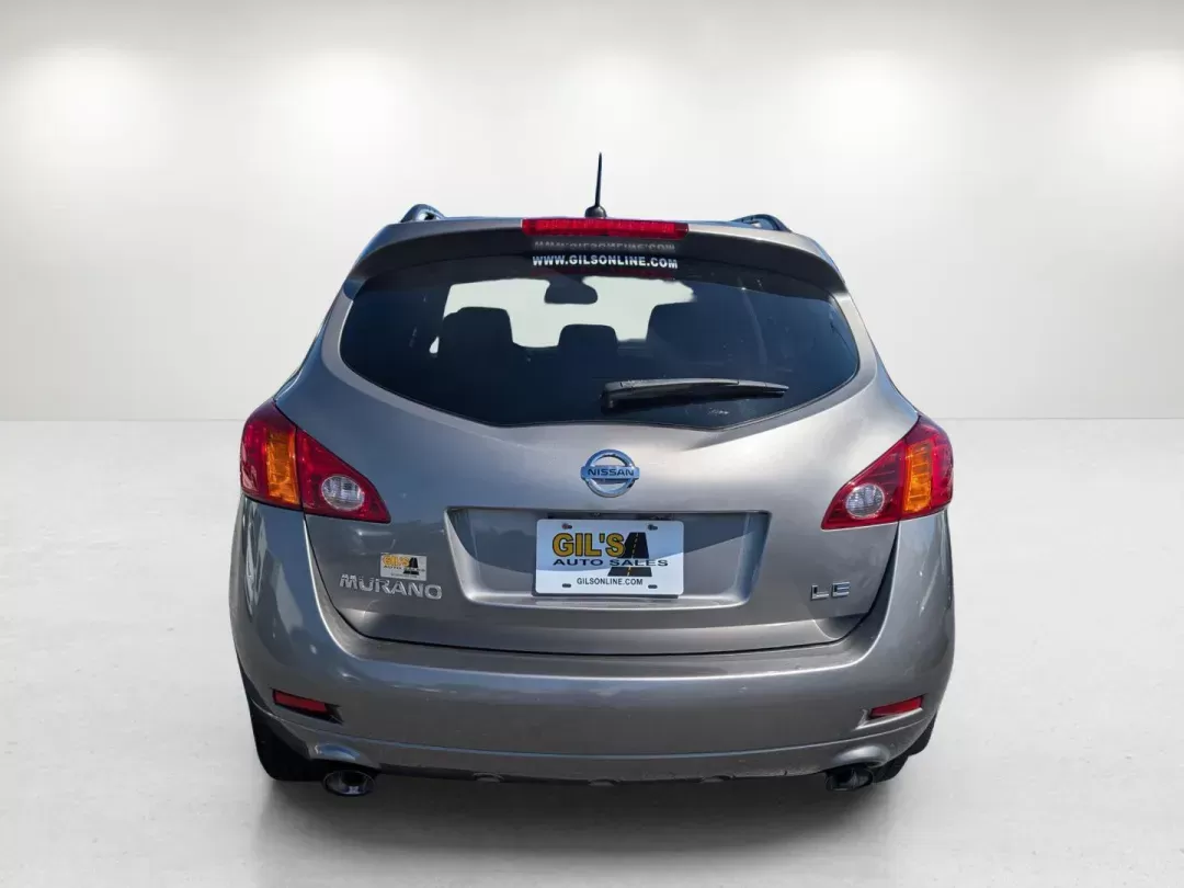 2010 /Black Nissan Murano LE (JN8AZ1MU9AW) with an Gas V6 3.5L/ engine, 1-Speed Continuously Variable Automatic (CVT) transmission, located at 3959 U.S. 80 W, Phenix City, AL, 36870, (334) 297-4885, 32.469296, -85.135185 - 2010 Nissan Murano LE - Photo#6