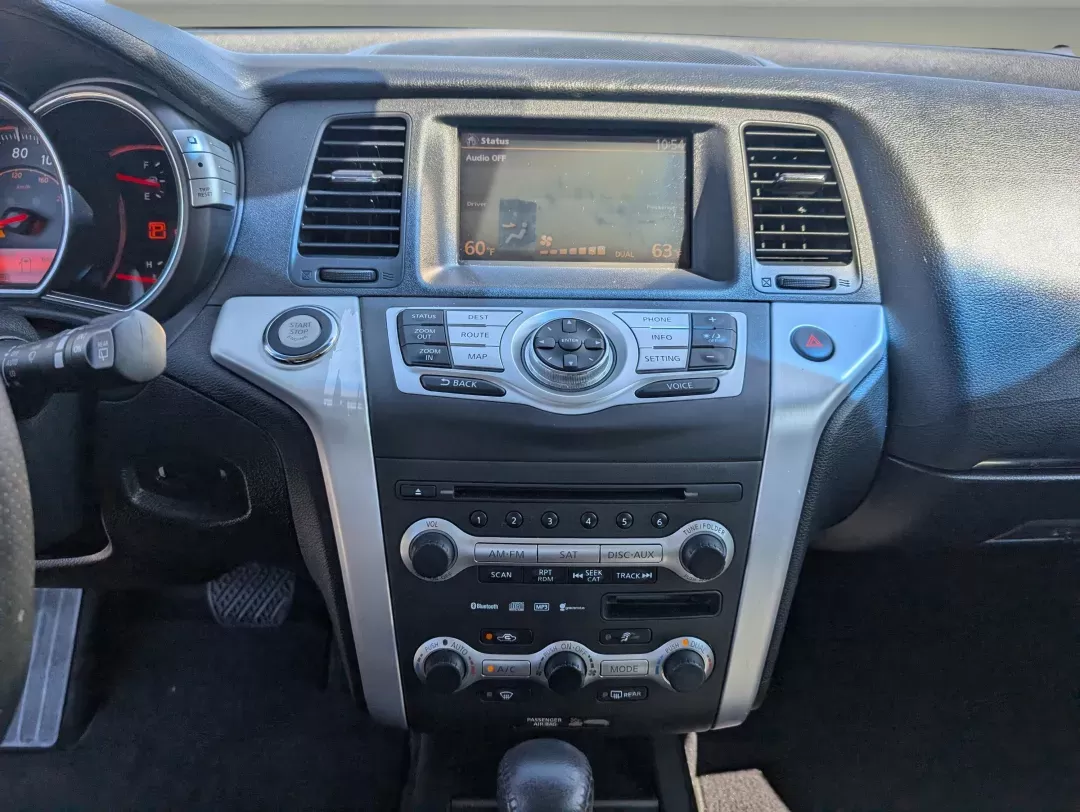 2010 /Black Nissan Murano LE (JN8AZ1MU9AW) with an Gas V6 3.5L/ engine, 1-Speed Continuously Variable Automatic (CVT) transmission, located at 3959 U.S. 80 W, Phenix City, AL, 36870, (334) 297-4885, 32.469296, -85.135185 - 2010 Nissan Murano LE - Photo#15