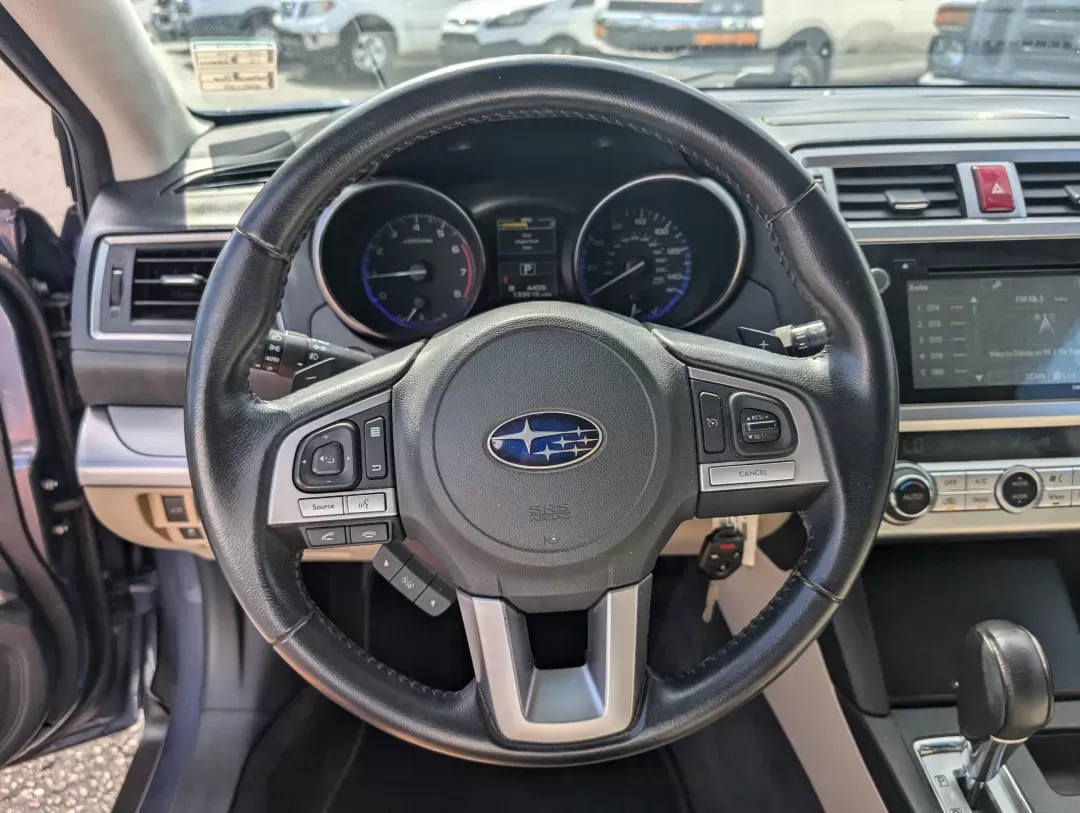 2015 /Warm Ivory Subaru Outback 2.5i Premium (4S4BSBDC1F3) with an Regular Unleaded H-4 2.5 L/152 engine, 6-Speed CVT w/OD transmission, located at 3959 U.S. 80 W, Phenix City, AL, 36870, (334) 297-4885, 32.469296, -85.135185 - 2015 Subaru Outback 2.5i Premium - Photo#15