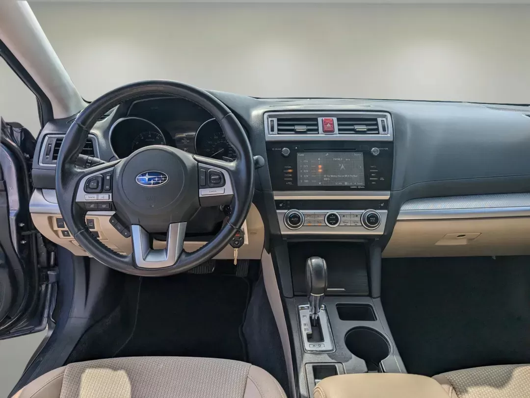 2015 /Warm Ivory Subaru Outback 2.5i Premium (4S4BSBDC1F3) with an Regular Unleaded H-4 2.5 L/152 engine, 6-Speed CVT w/OD transmission, located at 1430 Gateway Drive, Opelika, AL, 36801, (334) 239-0944, 32.637871, -85.409790 - 2015 Subaru Outback 2.5i Premium - Photo#11