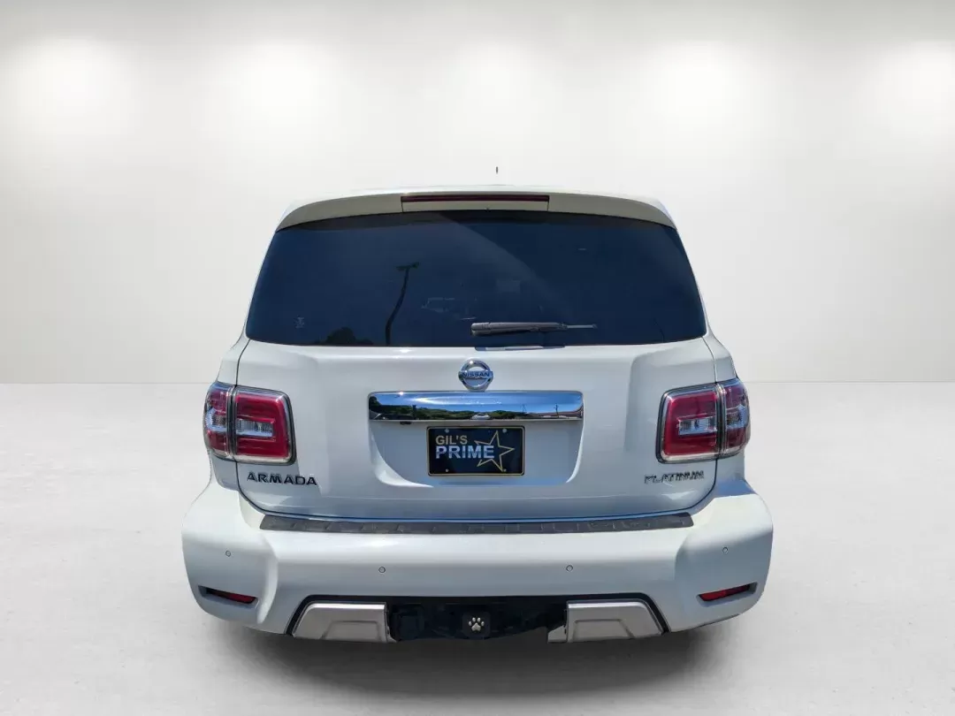 2017 /Almond Nissan Armada Platinum (JN8AY2NF1H9) with an Regular Unleaded V-8 5.6 L/339 engine, 7-Speed Automatic w/OD transmission, located at 3959 U.S. 80 W, Phenix City, AL, 36870, (334) 297-4885, 32.469296, -85.135185 - 2017 Nissan Armada Platinum - Photo#6
