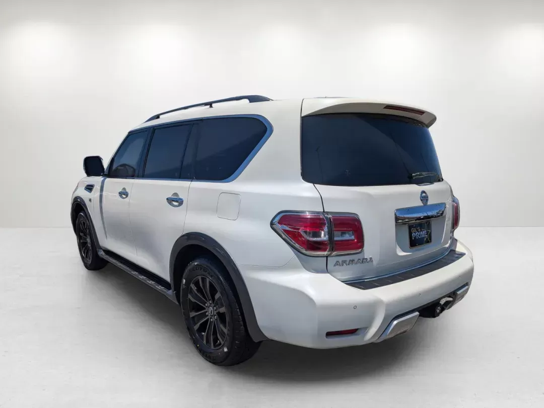 2017 /Almond Nissan Armada Platinum (JN8AY2NF1H9) with an Regular Unleaded V-8 5.6 L/339 engine, 7-Speed Automatic w/OD transmission, located at 3959 U.S. 80 W, Phenix City, AL, 36870, (334) 297-4885, 32.469296, -85.135185 - 2017 Nissan Armada Platinum - Photo#7