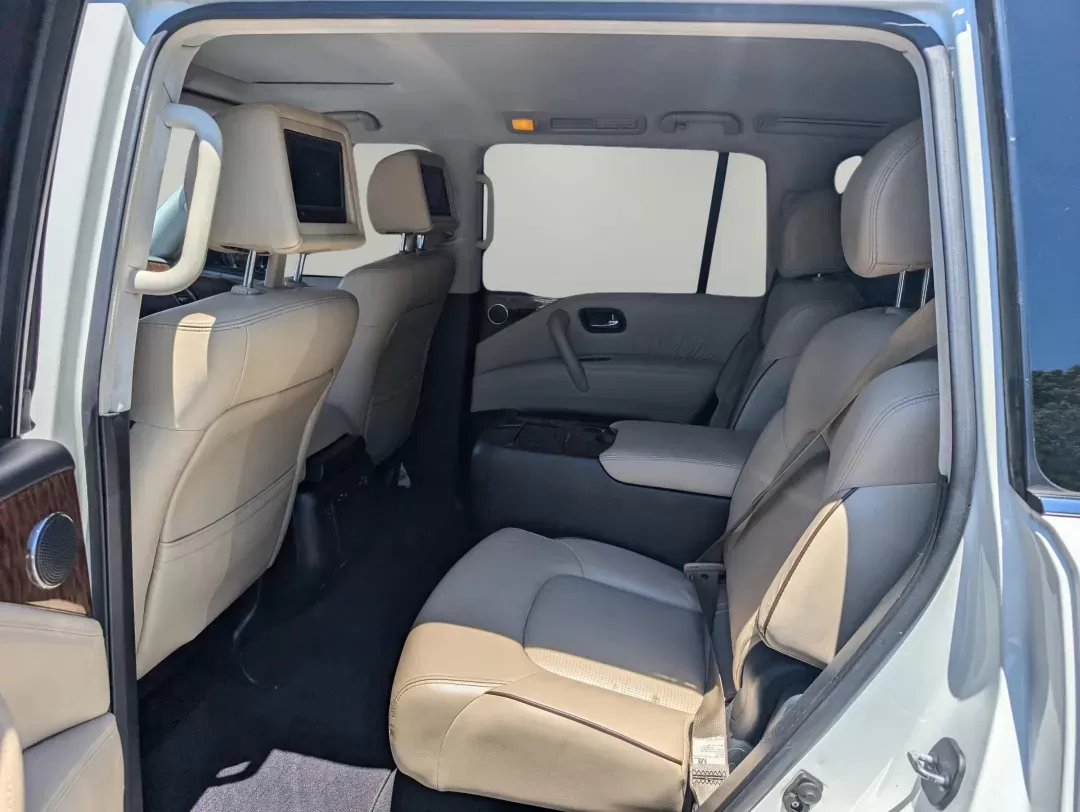 2017 /Almond Nissan Armada Platinum (JN8AY2NF1H9) with an Regular Unleaded V-8 5.6 L/339 engine, 7-Speed Automatic w/OD transmission, located at 3959 U.S. 80 W, Phenix City, AL, 36870, (334) 297-4885, 32.469296, -85.135185 - 2017 Nissan Armada Platinum - Photo#11