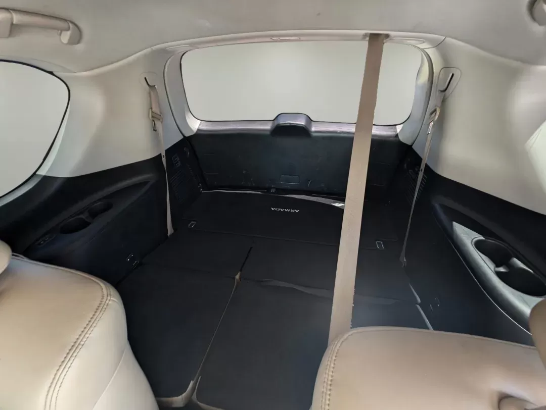 2017 /Almond Nissan Armada Platinum (JN8AY2NF1H9) with an Regular Unleaded V-8 5.6 L/339 engine, 7-Speed Automatic w/OD transmission, located at 3959 U.S. 80 W, Phenix City, AL, 36870, (334) 297-4885, 32.469296, -85.135185 - 2017 Nissan Armada Platinum - Photo#12