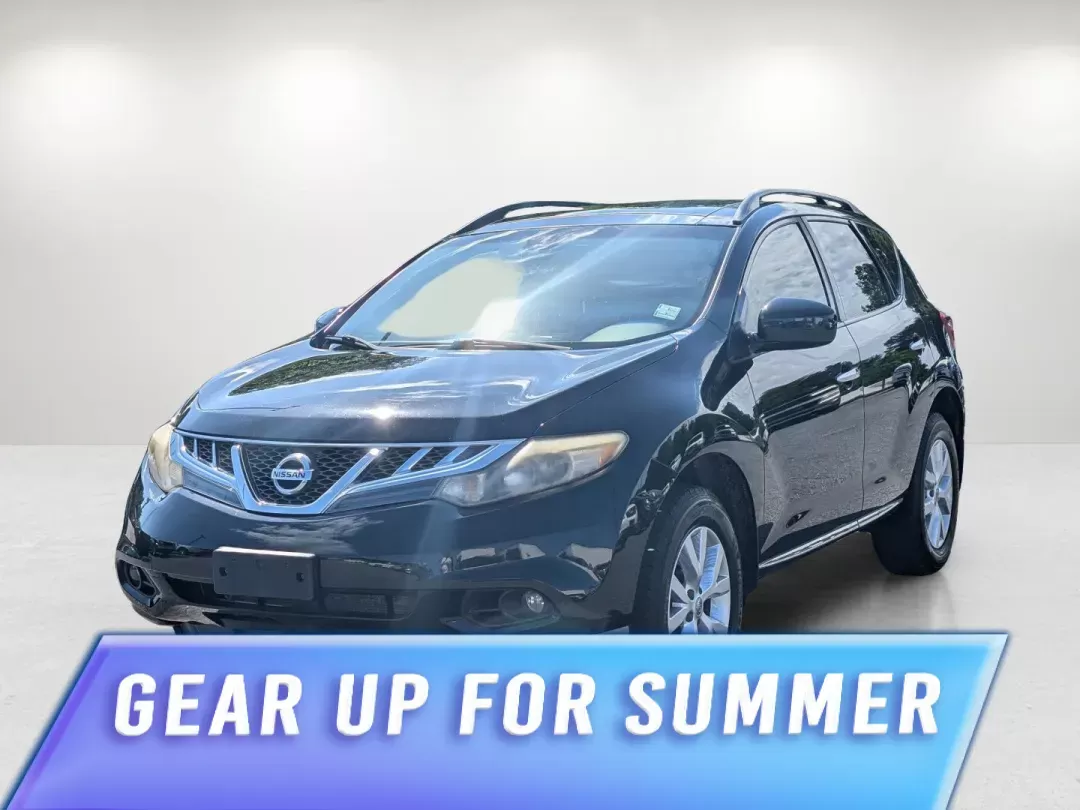 2014 /Black Nissan Murano SL (JN8AZ1MU5EW) with an Regular Unleaded V-6 3.5 L/213 engine, 1-Speed CVT w/OD transmission, located at 3959 U.S. 80 W, Phenix City, AL, 36870, (334) 297-4885, 32.469296, -85.135185 - 2014 Nissan Murano SL - Photo#0
