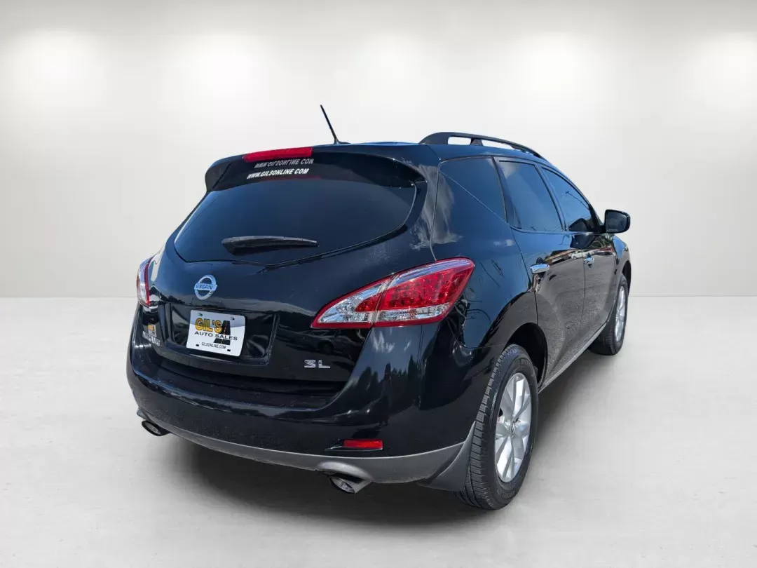 2014 /Black Nissan Murano SL (JN8AZ1MU5EW) with an Regular Unleaded V-6 3.5 L/213 engine, 1-Speed CVT w/OD transmission, located at 3959 U.S. 80 W, Phenix City, AL, 36870, (334) 297-4885, 32.469296, -85.135185 - 2014 Nissan Murano SL - Photo#4