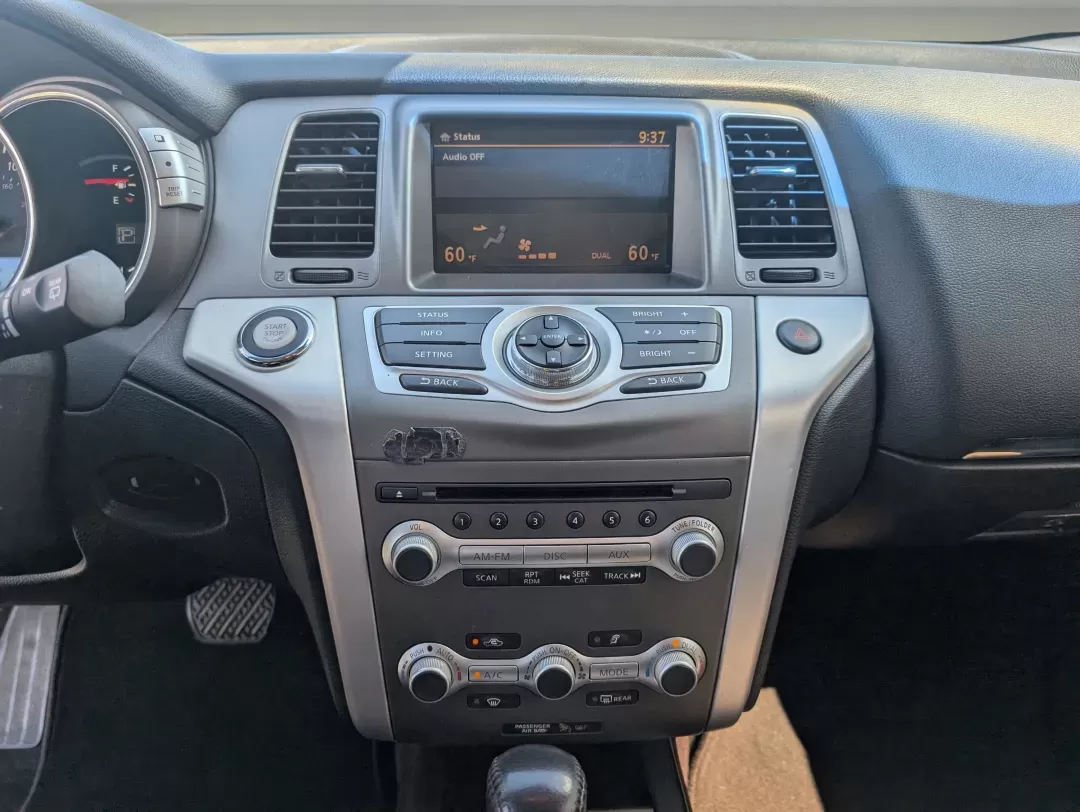 2014 /Black Nissan Murano SL (JN8AZ1MU5EW) with an Regular Unleaded V-6 3.5 L/213 engine, 1-Speed CVT w/OD transmission, located at 3959 U.S. 80 W, Phenix City, AL, 36870, (334) 297-4885, 32.469296, -85.135185 - 2014 Nissan Murano SL - Photo#14