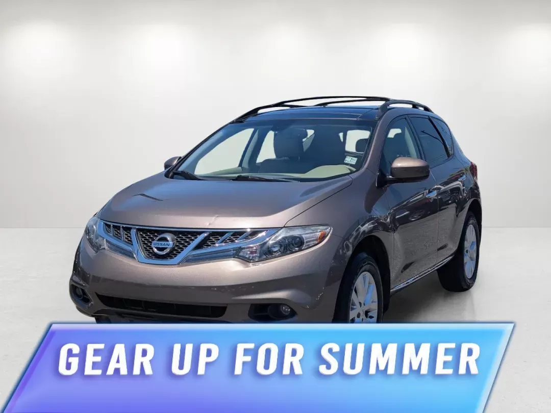 2013 /Beige Nissan Murano SL (JN8AZ1MW3DW) with an Gas V6 3.5L/ engine, 1-Speed Continuously Variable Ratio transmission, located at 3959 U.S. 80 W, Phenix City, AL, 36870, (334) 297-4885, 32.469296, -85.135185 - 2013 Nissan Murano SL - Photo#0