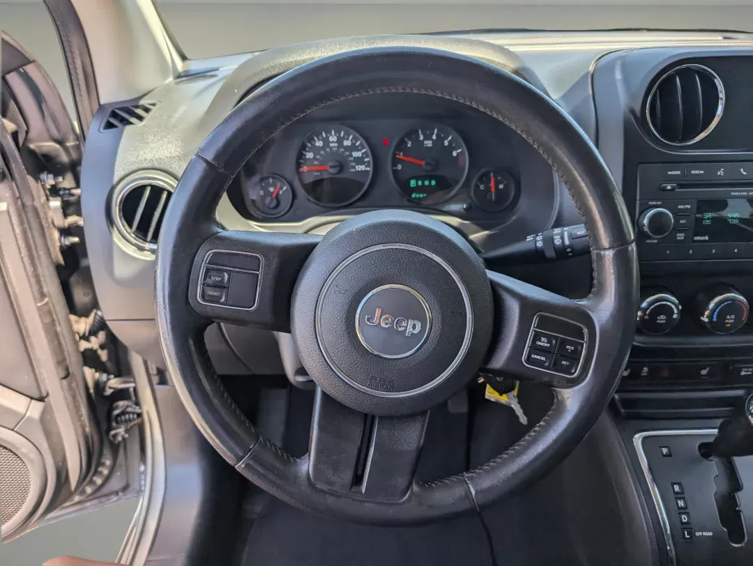 2012 /Dark Slate Gray Interior Jeep Compass Latitude (1C4NJDEBXCD) with an Gas I4 2.4L/144 engine, 1-Speed Continuously Variable Ratio transmission, located at 1430 Gateway Drive, Opelika, AL, 36801, (334) 239-0944, 32.637871, -85.409790 - 2012 Jeep Compass Latitude - Photo#15