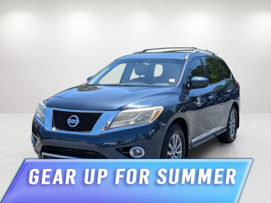 2015 /Charcoal Nissan Pathfinder SL (5N1AR2MM3FC) with an Regular Unleaded V-6 3.5 L/213 engine, 1-Speed CVT w/OD transmission, located at 5115 14th Ave., Columbus, GA, 31904, (706) 323-0345, 32.511494, -84.971046 - 2015 Nissan Pathfinder SL - Photo#0