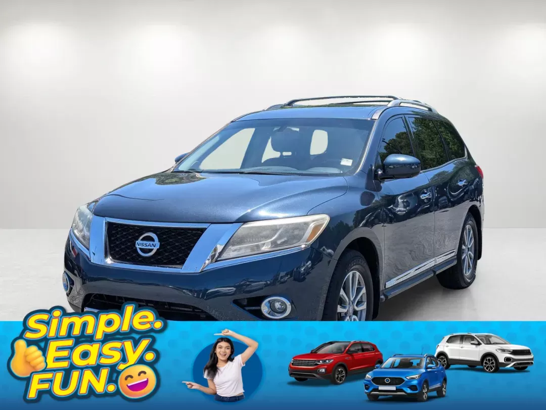 2015 /Charcoal Nissan Pathfinder SL (5N1AR2MM3FC) with an Regular Unleaded V-6 3.5 L/213 engine, 1-Speed CVT w/OD transmission, located at 3959 U.S. 80 W, Phenix City, AL, 36870, (334) 297-4885, 32.469296, -85.135185 - 2015 Nissan Pathfinder SL - Photo#0