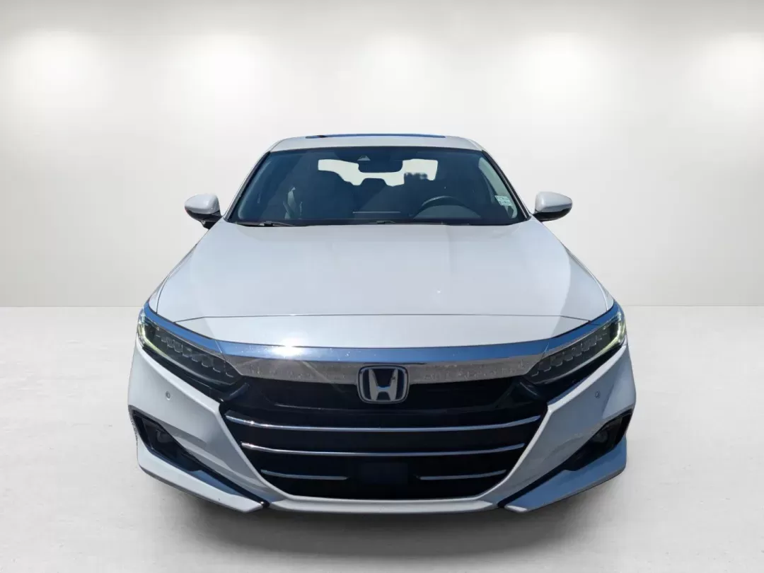 2021 Honda Accord Hybrid EX-L (1HGCV3F54MA) with an Gas/Electric I-4 2.0 L/122 engine, 1-Speed CVT w/OD transmission, located at 3959 U.S. 80 W, Phenix City, AL, 36870, (334) 297-4885, 32.469296, -85.135185 - 2021 Honda Accord Hybrid EX-L - Photo#1