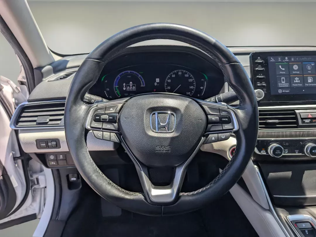 2021 Honda Accord Hybrid EX-L (1HGCV3F54MA) with an Gas/Electric I-4 2.0 L/122 engine, 1-Speed CVT w/OD transmission, located at 3959 U.S. 80 W, Phenix City, AL, 36870, (334) 297-4885, 32.469296, -85.135185 - 2021 Honda Accord Hybrid EX-L - Photo#14