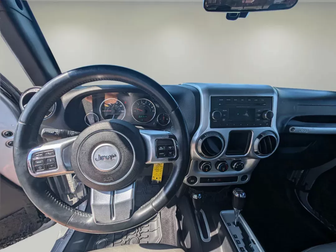 2014 /Black Jeep Wrangler Sport (1C4AJWAG7EL) with an Regular Unleaded V-6 3.6 L/220 engine, 5-Speed Automatic w/OD transmission, located at 3959 U.S. 80 W, Phenix City, AL, 36870, (334) 297-4885, 32.469296, -85.135185 - 2014 Jeep Wrangler Sport - Photo#12