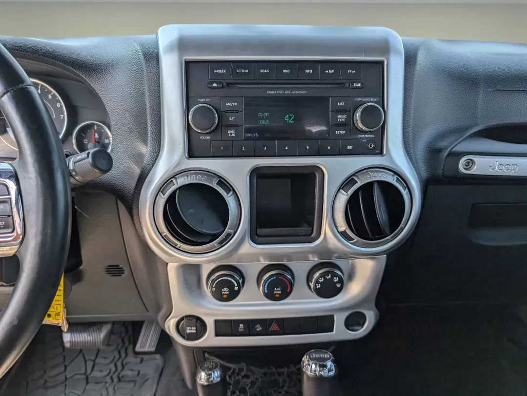 2014 /Black Jeep Wrangler Sport (1C4AJWAG7EL) with an Regular Unleaded V-6 3.6 L/220 engine, 5-Speed Automatic w/OD transmission, located at 3959 U.S. 80 W, Phenix City, AL, 36870, (334) 297-4885, 32.469296, -85.135185 - 2014 Jeep Wrangler Sport - Photo#15