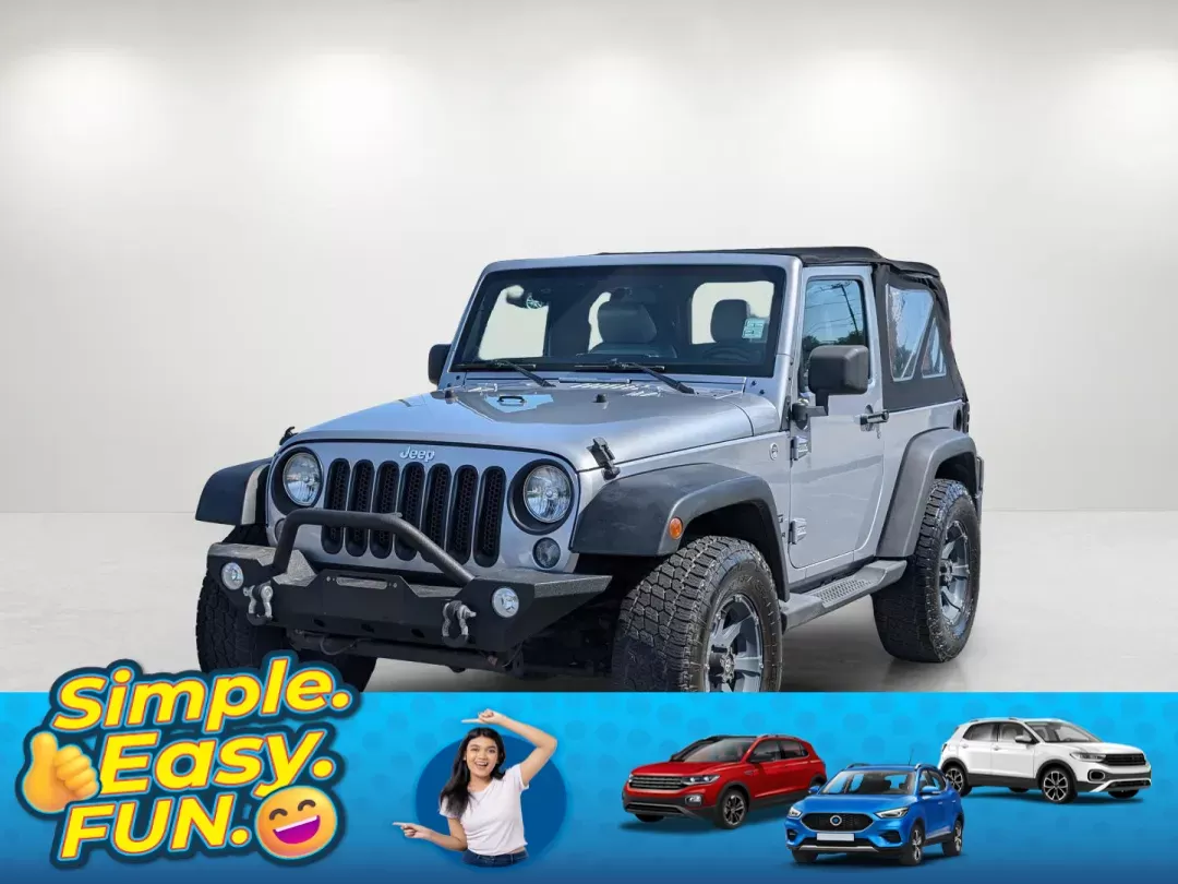 2014 /Black Jeep Wrangler Sport (1C4AJWAG7EL) with an Regular Unleaded V-6 3.6 L/220 engine, 5-Speed Automatic w/OD transmission, located at 3959 U.S. 80 W, Phenix City, AL, 36870, (334) 297-4885, 32.469296, -85.135185 - 2014 Jeep Wrangler Sport - Photo#0