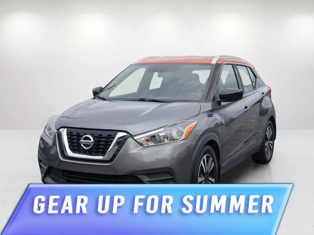 2018 /Charcoal Nissan Kicks SV (3N1CP5CU3JL) with an Regular Unleaded I-4 1.6 L/98 engine, 1-Speed CVT w/OD transmission, located at 5115 14th Ave., Columbus, GA, 31904, (706) 323-0345, 32.511494, -84.971046 - 2018 Nissan Kicks SV - Photo#0