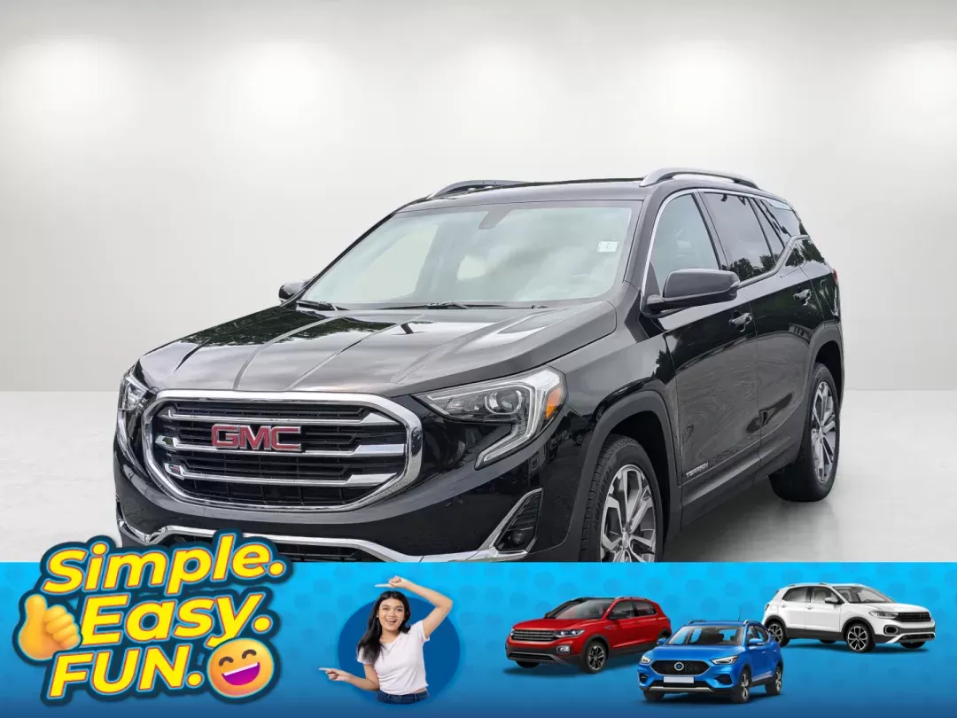 2019 /Jet Black GMC Terrain SLT (3GKALPEX2KL) with an Turbocharged Gas/E15 I4 2.0L/122 engine, 9-Speed Automatic transmission, located at 5115 14th Ave., Columbus, GA, 31904, (706) 323-0345, 32.511494, -84.971046 - 2019 GMC Terrain SLT - Photo#0