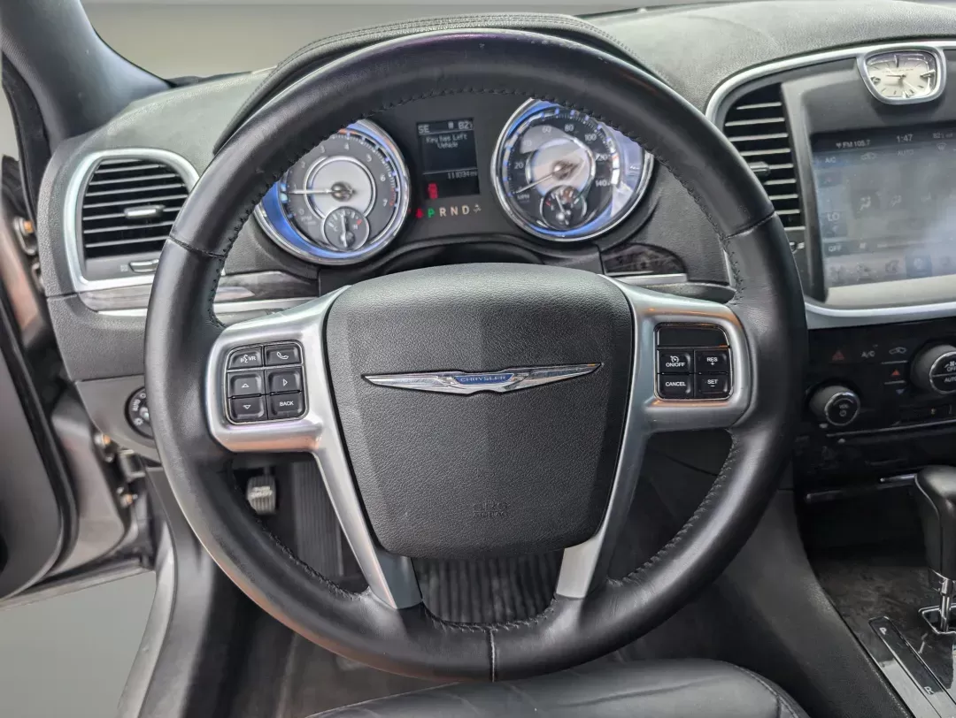 2011 /Black Interior Chrysler 300 Limited (2C3CA5CG7BH) with an Gas/Ethanol V6 3.6L/220 engine, 5-Speed Automatic w/Manual Shift transmission, located at 3959 U.S. 80 W, Phenix City, AL, 36870, (334) 297-4885, 32.469296, -85.135185 - 2011 Chrysler 300 Limited - Photo#16