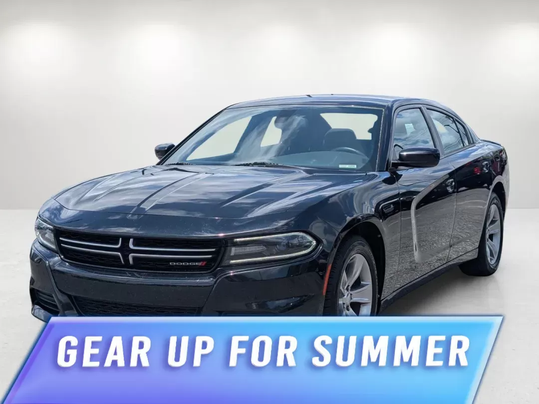 2015 /Black Dodge Charger SE (2C3CDXBG0FH) with an Regular Unleaded V-6 3.6 L/220 engine, 8-Speed Automatic w/OD transmission, located at 3959 U.S. 80 W, Phenix City, AL, 36870, (334) 297-4885, 32.469296, -85.135185 - 2015 Dodge Charger SE - Photo#0