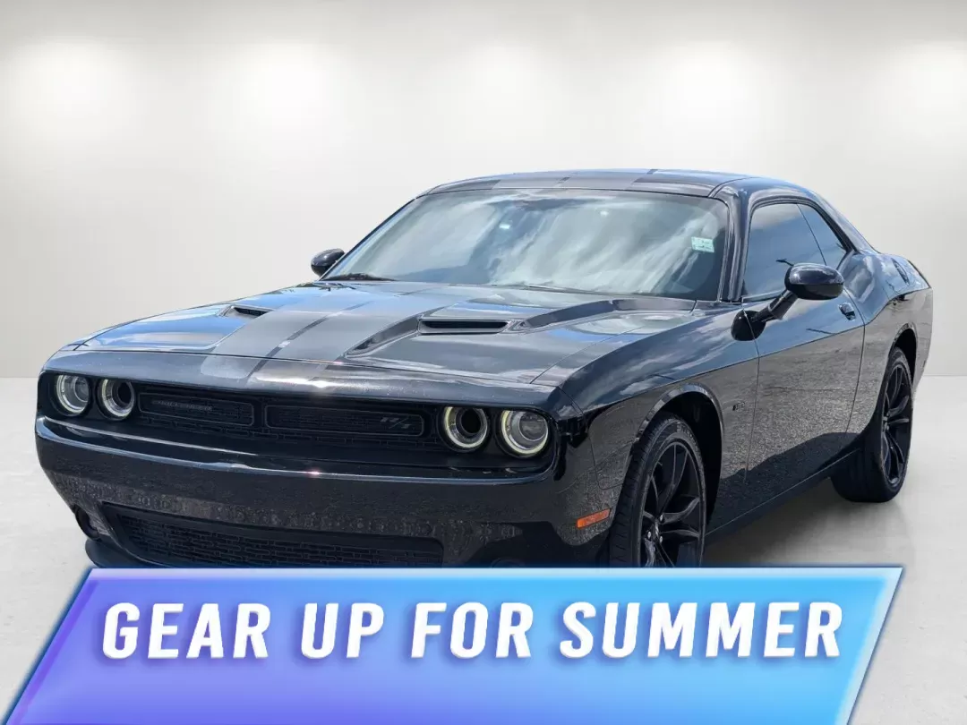 2018 /Black Dodge Challenger R/T (2C3CDZBT4JH) with an Regular Unleaded V-8 5.7 L/345 engine, 8-Speed Automatic w/OD transmission, located at 3959 U.S. 80 W, Phenix City, AL, 36870, (334) 297-4885, 32.469296, -85.135185 - 2018 Dodge Challenger R/T - Photo#0