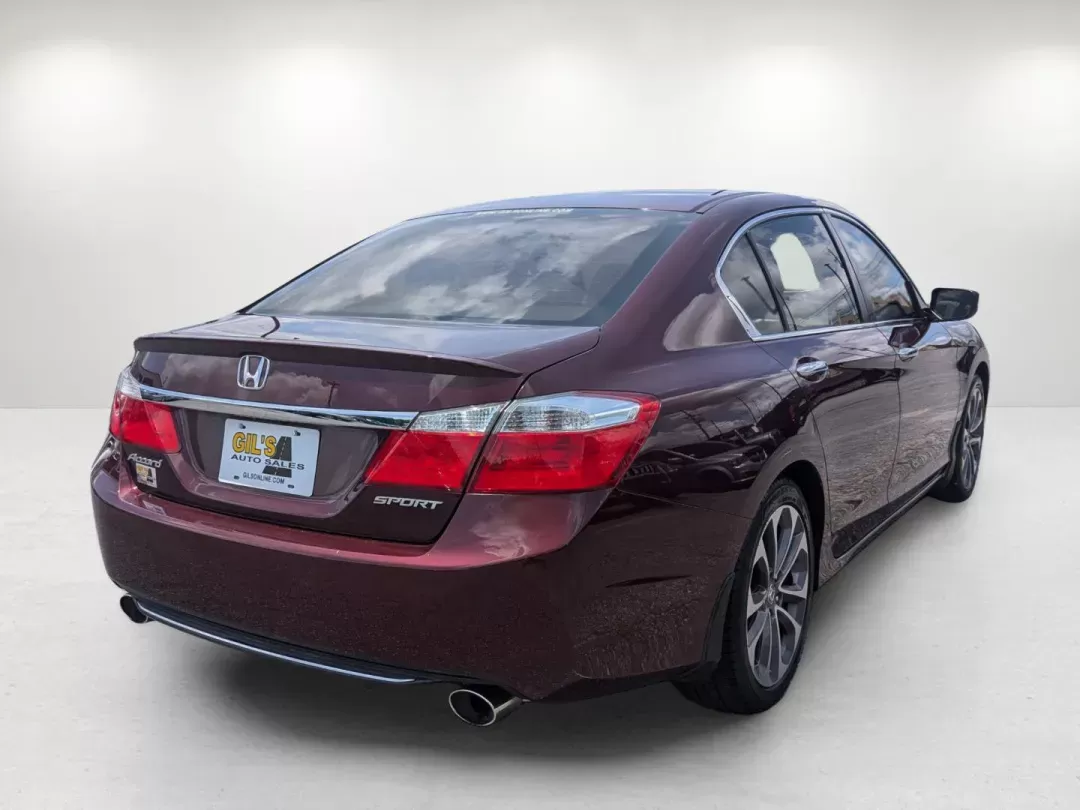 2015 Honda Accord Sedan Sport (1HGCR2F56FA) with an Regular Unleaded I-4 2.4 L/144 engine, 1-Speed CVT w/OD transmission, located at 5115 14th Ave., Columbus, GA, 31904, (706) 323-0345, 32.511494, -84.971046 - 2015 Honda Accord Sedan Sport - Photo#4