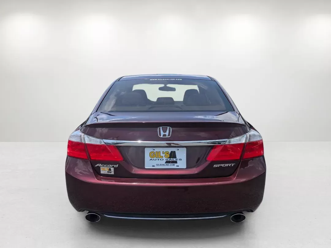 2015 Honda Accord Sedan Sport (1HGCR2F56FA) with an Regular Unleaded I-4 2.4 L/144 engine, 1-Speed CVT w/OD transmission, located at 5115 14th Ave., Columbus, GA, 31904, (706) 323-0345, 32.511494, -84.971046 - 2015 Honda Accord Sedan Sport - Photo#5