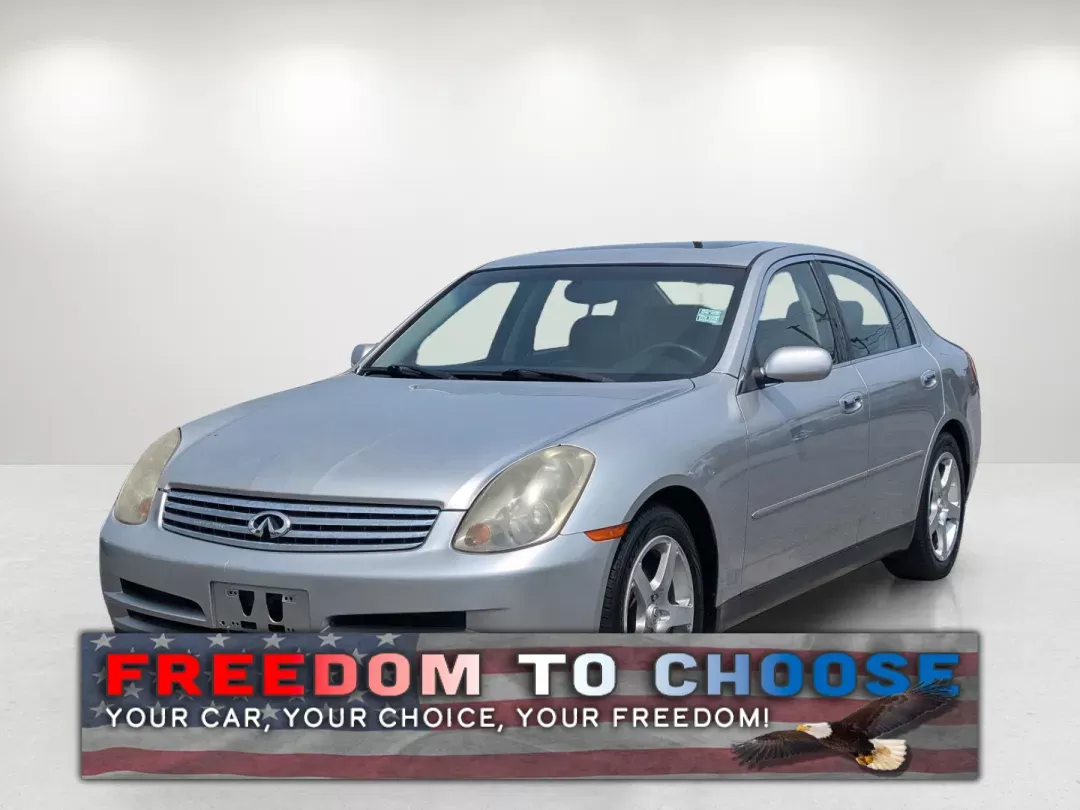 2004 Infiniti G35 Sedan (JNKCV51EX4M) with an Other engine, located at 7000 Northlake Connector, Columbus, GA, 31904, (706) 987-8085, 32.524975, -84.978134 - ### Elevate Your Daily Drive with This 2004 Infiniti G35 Sedan!<br /> <br /> If you're looking for a vehicle that combines style, performance, and practicality, look no further than this stunning 2004 Infiniti G35 Sedan, available now at **Gils Auto** in Phenix City, AL! Perfect for commuters needin - Photo#0