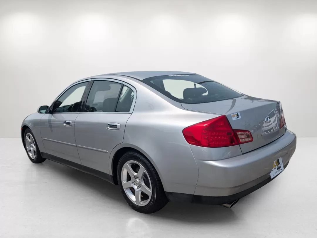 2004 Infiniti G35 Sedan (JNKCV51EX4M) with an Other engine, located at 5115 14th Ave., Columbus, GA, 31904, (706) 323-0345, 32.511494, -84.971046 - Elevate your daily drive with the stunning 2004 Infiniti G35 Sedan, a vehicle that seamlessly combines luxury, performance, and practicality. Perfect for commuters or those looking to add a touch of style to their everyday routine, this sedan is designed to make every journey enjoyable.<br /> <br /> - Photo#6