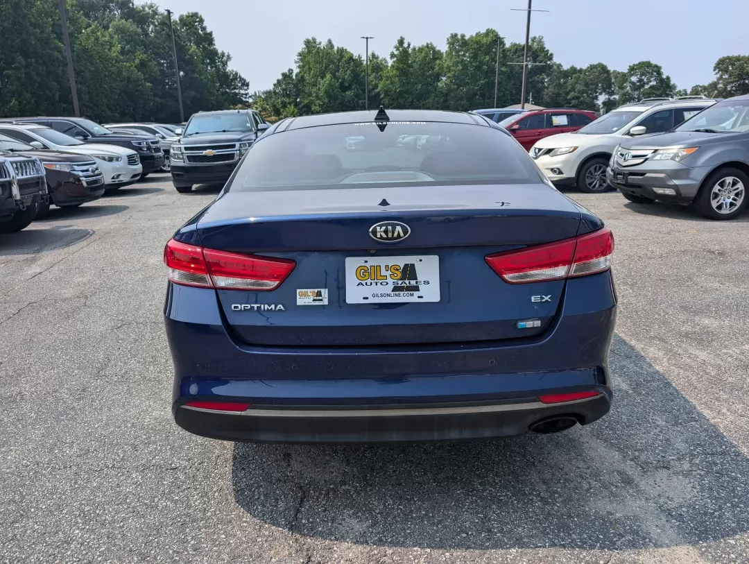 2016 /Gray Kia Optima EX (5XXGU4L37GG) with an Regular Unleaded I-4 2.4 L/144 engine, 6-Speed Automatic w/OD transmission, located at 3959 U.S. 80 W, Phenix City, AL, 36870, (334) 297-4885, 32.469296, -85.135185 - 2016 Kia Optima EX - Photo#5