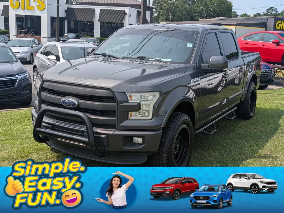 2016 Ford F-150 Lariat (1FTEW1EF5GK) with an Regular Unleaded V-8 5.0 L engine, 6-Speed Automatic w/OD transmission, located at 3959 U.S. 80 W, Phenix City, AL, 36870, (334) 297-4885, 32.469296, -85.135185 - 2016 Ford F-150 Lariat - Photo#0