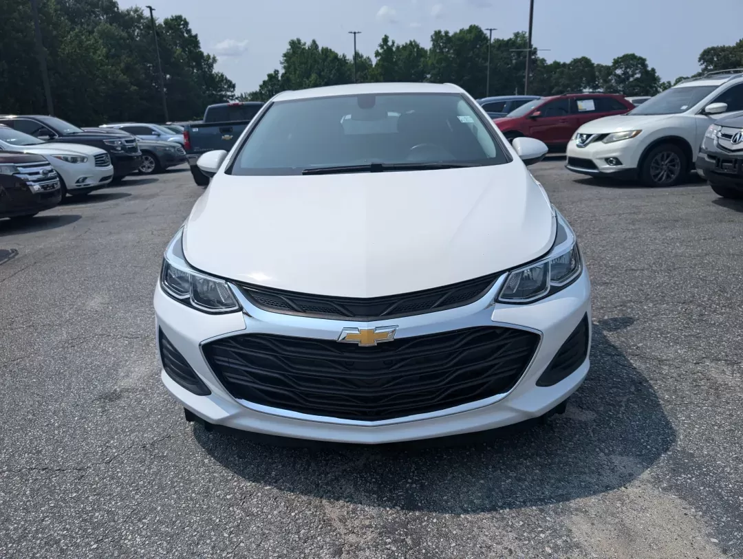2019 /Jet Black Chevrolet Cruze LS (3G1BC6SM2KS) with an Turbocharged Gas I4 1.4L/85 engine, 6-Speed Automatic transmission, located at 3959 U.S. 80 W, Phenix City, AL, 36870, (334) 297-4885, 32.469296, -85.135185 - 2019 Chevrolet Cruze LS - Photo#1