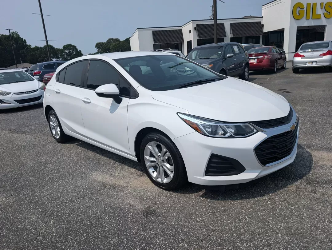 2019 /Jet Black Chevrolet Cruze LS (3G1BC6SM2KS) with an Turbocharged Gas I4 1.4L/85 engine, 6-Speed Automatic transmission, located at 3959 U.S. 80 W, Phenix City, AL, 36870, (334) 297-4885, 32.469296, -85.135185 - 2019 Chevrolet Cruze LS - Photo#2