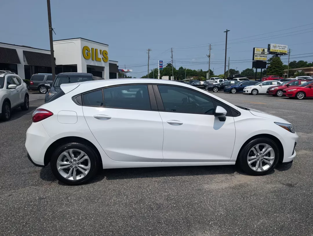 2019 /Jet Black Chevrolet Cruze LS (3G1BC6SM2KS) with an Turbocharged Gas I4 1.4L/85 engine, 6-Speed Automatic transmission, located at 3959 U.S. 80 W, Phenix City, AL, 36870, (334) 297-4885, 32.469296, -85.135185 - 2019 Chevrolet Cruze LS - Photo#3