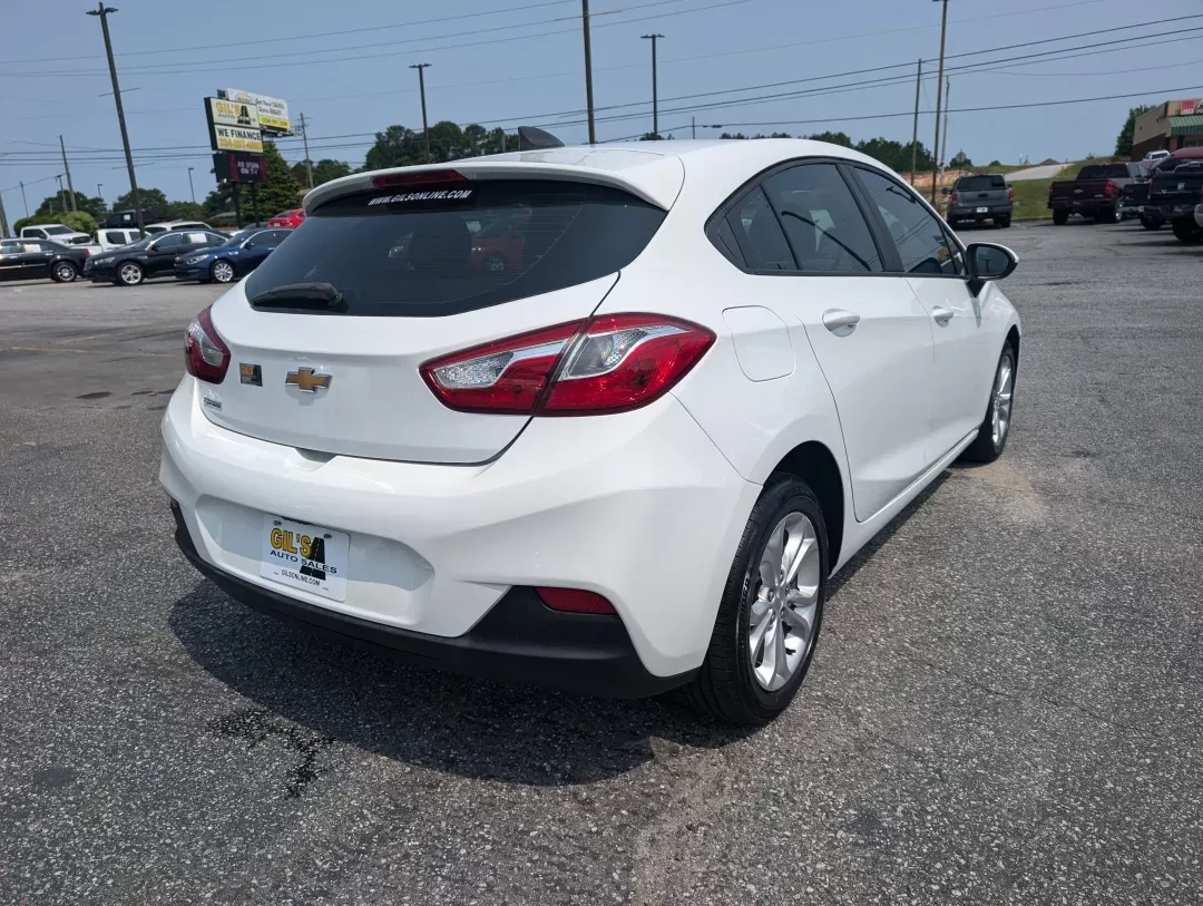 2019 /Jet Black Chevrolet Cruze LS (3G1BC6SM2KS) with an Turbocharged Gas I4 1.4L/85 engine, 6-Speed Automatic transmission, located at 3959 U.S. 80 W, Phenix City, AL, 36870, (334) 297-4885, 32.469296, -85.135185 - 2019 Chevrolet Cruze LS - Photo#4