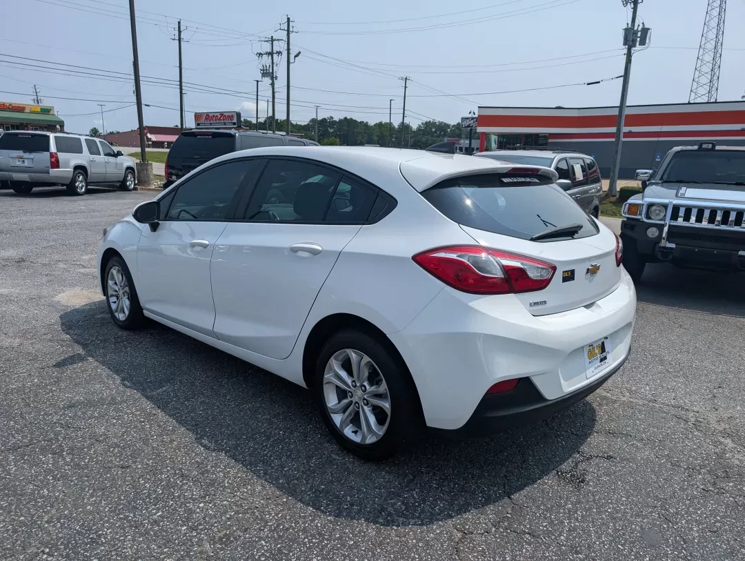 2019 /Jet Black Chevrolet Cruze LS (3G1BC6SM2KS) with an Turbocharged Gas I4 1.4L/85 engine, 6-Speed Automatic transmission, located at 3959 U.S. 80 W, Phenix City, AL, 36870, (334) 297-4885, 32.469296, -85.135185 - 2019 Chevrolet Cruze LS - Photo#6
