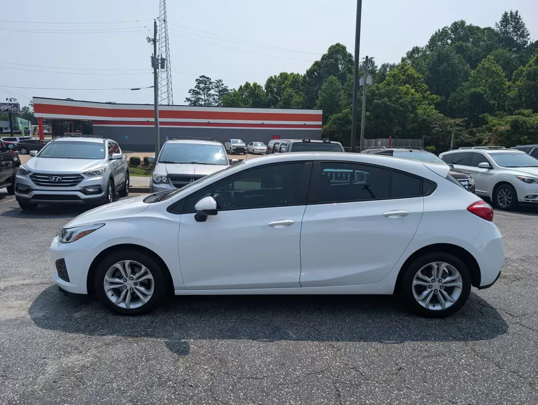 2019 /Jet Black Chevrolet Cruze LS (3G1BC6SM2KS) with an Turbocharged Gas I4 1.4L/85 engine, 6-Speed Automatic transmission, located at 3959 U.S. 80 W, Phenix City, AL, 36870, (334) 297-4885, 32.469296, -85.135185 - 2019 Chevrolet Cruze LS - Photo#7