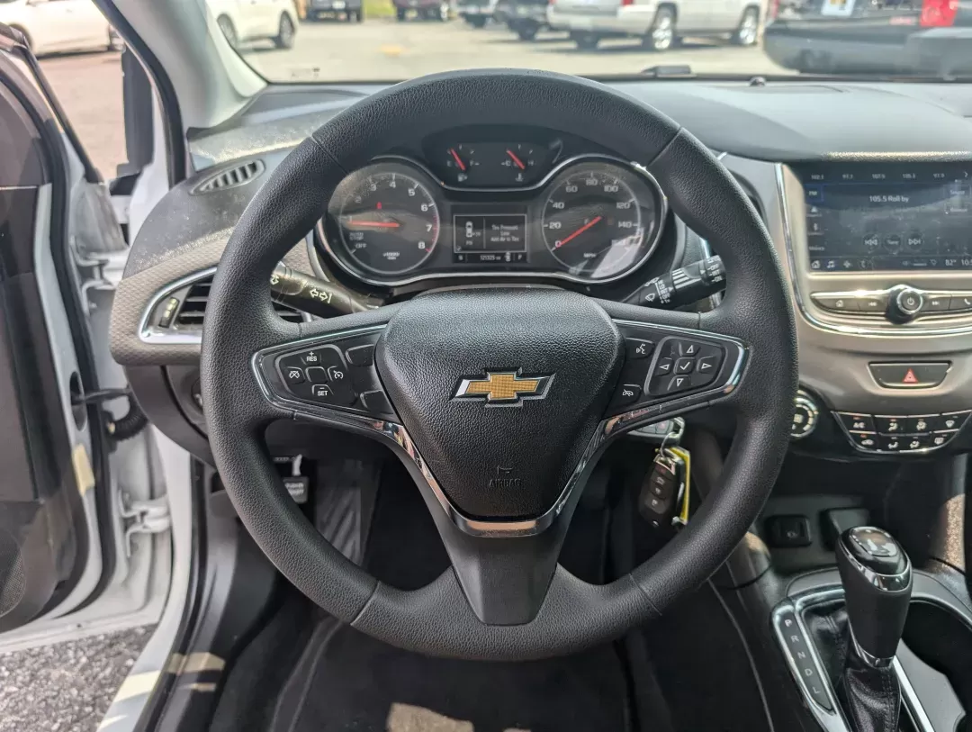 2019 /Jet Black Chevrolet Cruze LS (3G1BC6SM2KS) with an Turbocharged Gas I4 1.4L/85 engine, 6-Speed Automatic transmission, located at 3959 U.S. 80 W, Phenix City, AL, 36870, (334) 297-4885, 32.469296, -85.135185 - 2019 Chevrolet Cruze LS - Photo#15