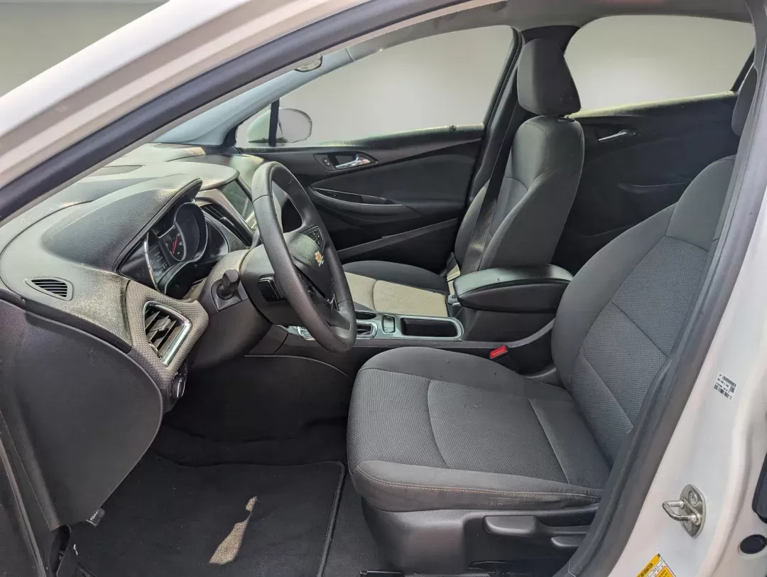 2019 /Jet Black Chevrolet Cruze LS (3G1BC6SM2KS) with an Turbocharged Gas I4 1.4L/85 engine, 6-Speed Automatic transmission, located at 3959 U.S. 80 W, Phenix City, AL, 36870, (334) 297-4885, 32.469296, -85.135185 - 2019 Chevrolet Cruze LS - Photo#11