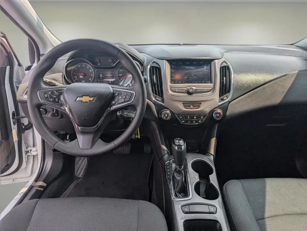2019 /Jet Black Chevrolet Cruze LS (3G1BC6SM2KS) with an Turbocharged Gas I4 1.4L/85 engine, 6-Speed Automatic transmission, located at 3959 U.S. 80 W, Phenix City, AL, 36870, (334) 297-4885, 32.469296, -85.135185 - 2019 Chevrolet Cruze LS - Photo#13