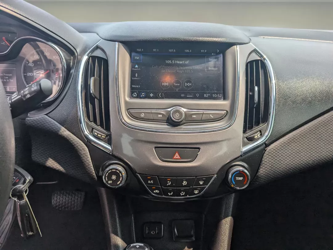 2019 /Jet Black Chevrolet Cruze LS (3G1BC6SM2KS) with an Turbocharged Gas I4 1.4L/85 engine, 6-Speed Automatic transmission, located at 3959 U.S. 80 W, Phenix City, AL, 36870, (334) 297-4885, 32.469296, -85.135185 - 2019 Chevrolet Cruze LS - Photo#15
