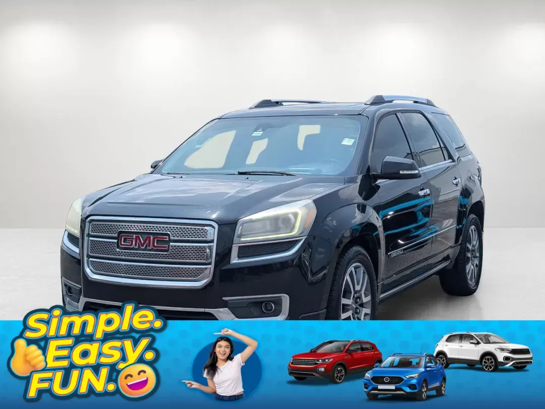 2014 /Ebony GMC Acadia Denali (1GKKRTKDXEJ) with an Gas V6 3.6L/220 engine, 6-Speed Automatic transmission, located at 3959 U.S. 80 W, Phenix City, AL, 36870, (334) 297-4885, 32.469296, -85.135185 - 2014 GMC Acadia Denali - Photo#0