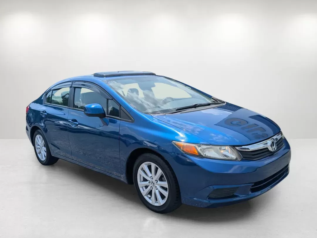 2012 Honda Civic Sdn EX-L (19XFB2F98CE) with an Gas I4 1.8L/110 engine, 5-Speed Automatic transmission, located at 5115 14th Ave., Columbus, GA, 31904, (706) 323-0345, 32.511494, -84.971046 - 2012 Honda Civic Sdn EX-L - Photo#2