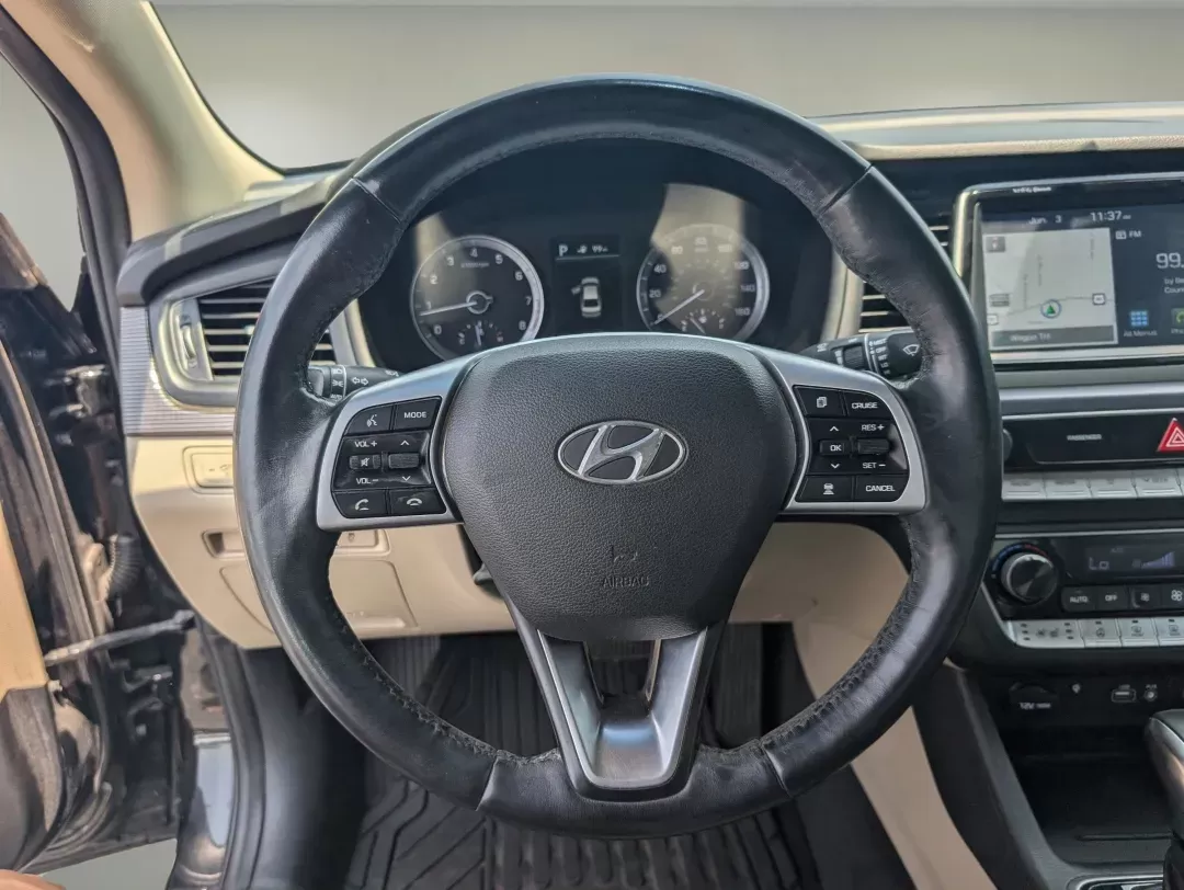 2019 /Beige Hyundai Sonata Limited (5NPE34AF6KH) with an Regular Unleaded I-4 2.4 L/144 engine, 6-Speed Automatic w/OD transmission, located at 3959 U.S. 80 W, Phenix City, AL, 36870, (334) 297-4885, 32.469296, -85.135185 - 2019 Hyundai Sonata Limited - Photo#16