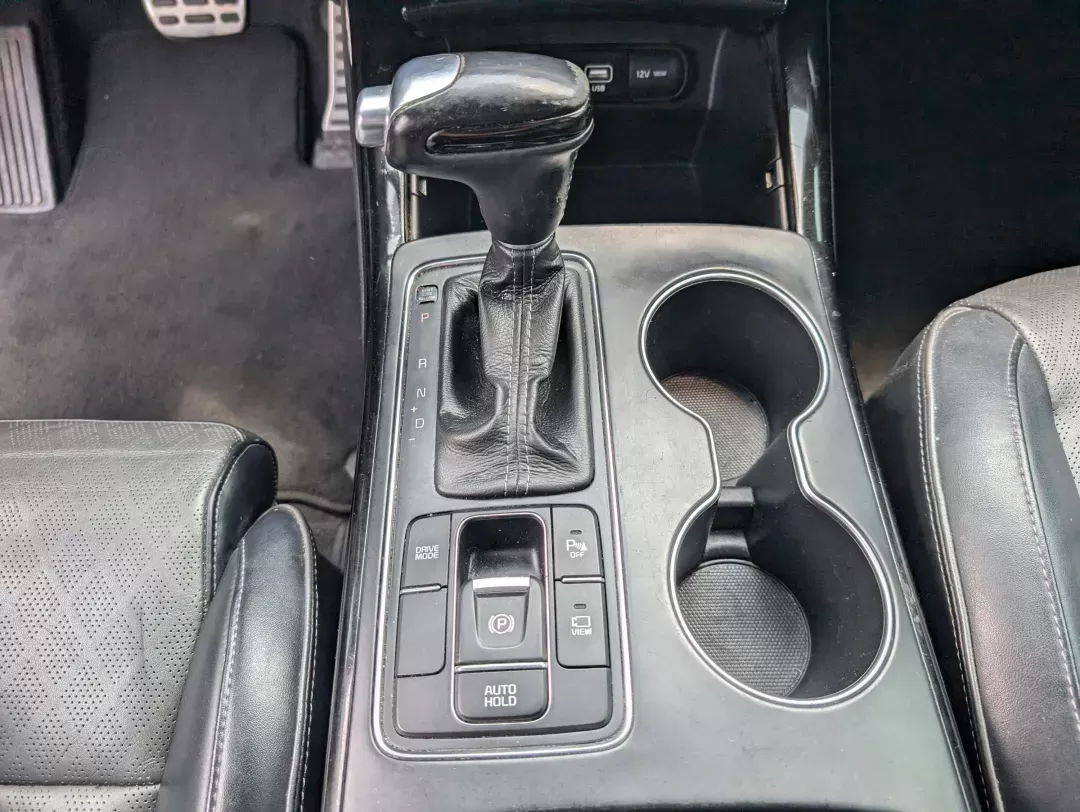 2016 /Satin Black Kia Sorento SXL (5XYPK4A18GG) with an Intercooled Turbo Regular Unleaded I-4 2.0 L/122 engine, 6-Speed Automatic w/OD transmission, located at 804 22nd Ave, Phenix City, AL, 36870, (334) 297-1860, 32.484749, -85.024475 - 2016 Kia Sorento SXL - Photo#12