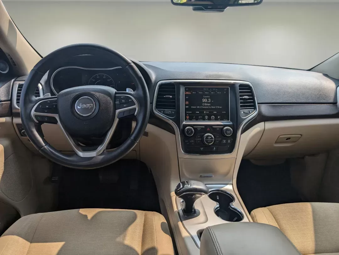 2015 /Lt Frost Beige/Black Jeep Grand Cherokee Laredo (1C4RJEAG2FC) with an Regular Unleaded V-6 3.6 L/220 engine, 8-Speed Automatic w/OD transmission, located at 3959 U.S. 80 W, Phenix City, AL, 36870, (334) 297-4885, 32.469296, -85.135185 - 2015 Jeep Grand Cherokee Laredo - Photo#11