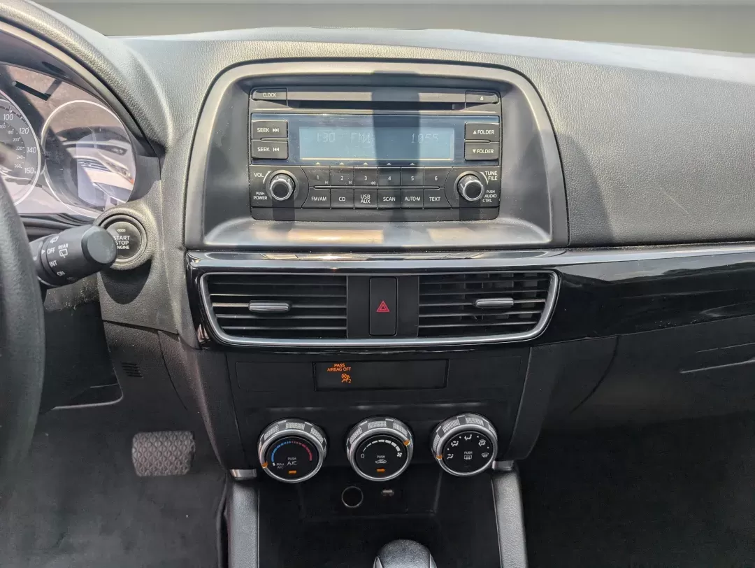 2016 /Black Mazda CX-5 Sport (JM3KE2BY6G0) with an Regular Unleaded I-4 2.5 L/152 engine, 6-Speed Automatic w/OD transmission, located at 804 22nd Ave, Phenix City, AL, 36870, (334) 297-1860, 32.484749, -85.024475 - 2016 Mazda CX-5 Sport - Photo#14
