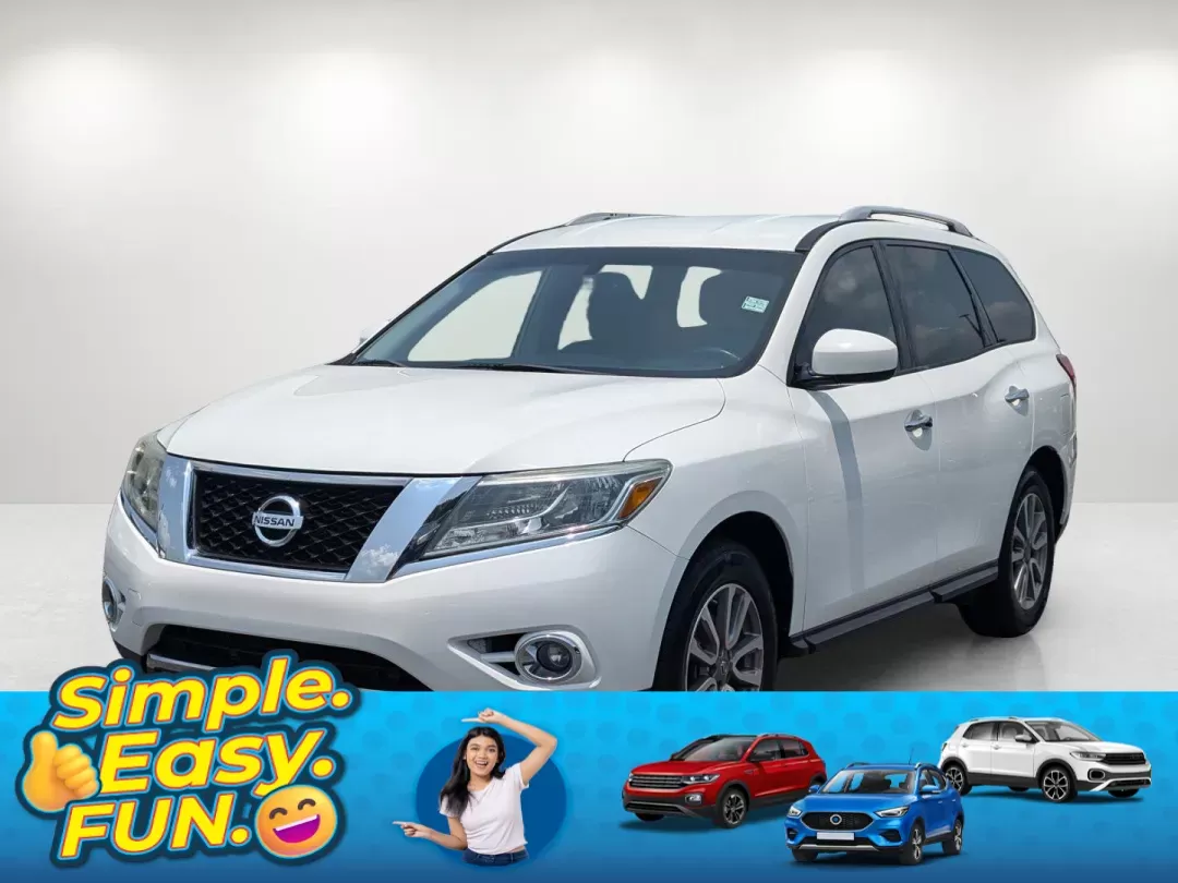 2016 Nissan Pathfinder SV (5N1AR2MN4GC) with an Regular Unleaded V-6 3.5 L/213 engine, 1-Speed CVT w/OD transmission, located at 804 22nd Ave, Phenix City, AL, 36870, (334) 297-1860, 32.484749, -85.024475 - 2016 Nissan Pathfinder SV - Photo#0