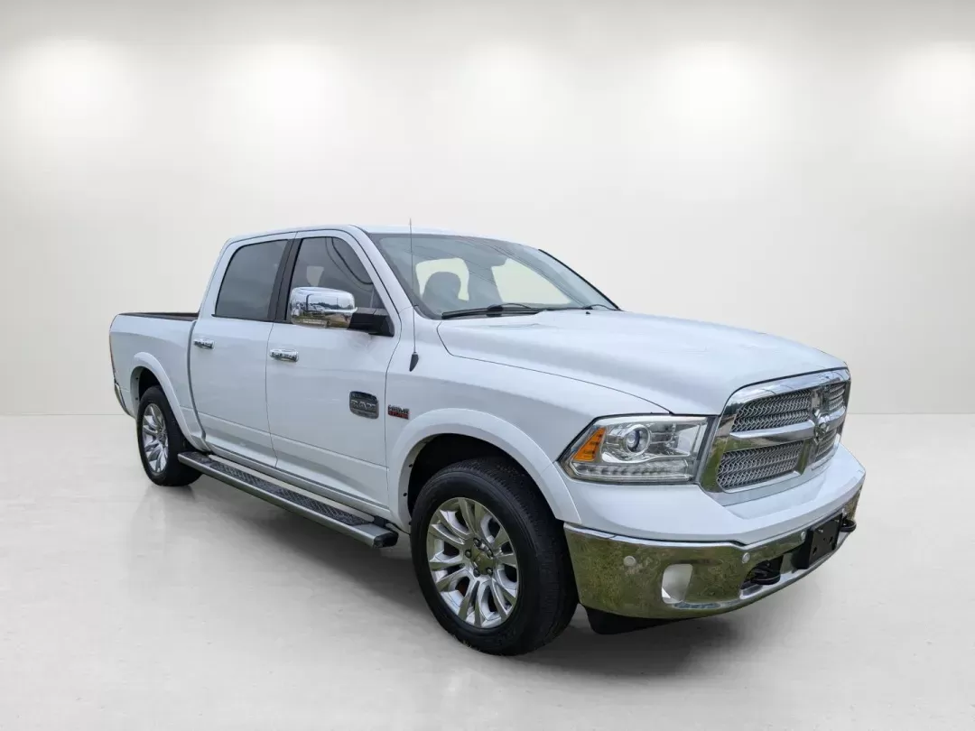 2015 /Lt Frost Beige/Brown Ram 1500 Laramie Longhorn (1C6RR7PT3FS) with an Regular Unleaded V-8 5.7 L/345 engine, 8-Speed Automatic w/OD transmission, located at 3959 U.S. 80 W, Phenix City, AL, 36870, (334) 297-4885, 32.469296, -85.135185 - 2015 Ram 1500 Laramie Longhorn - Photo#3