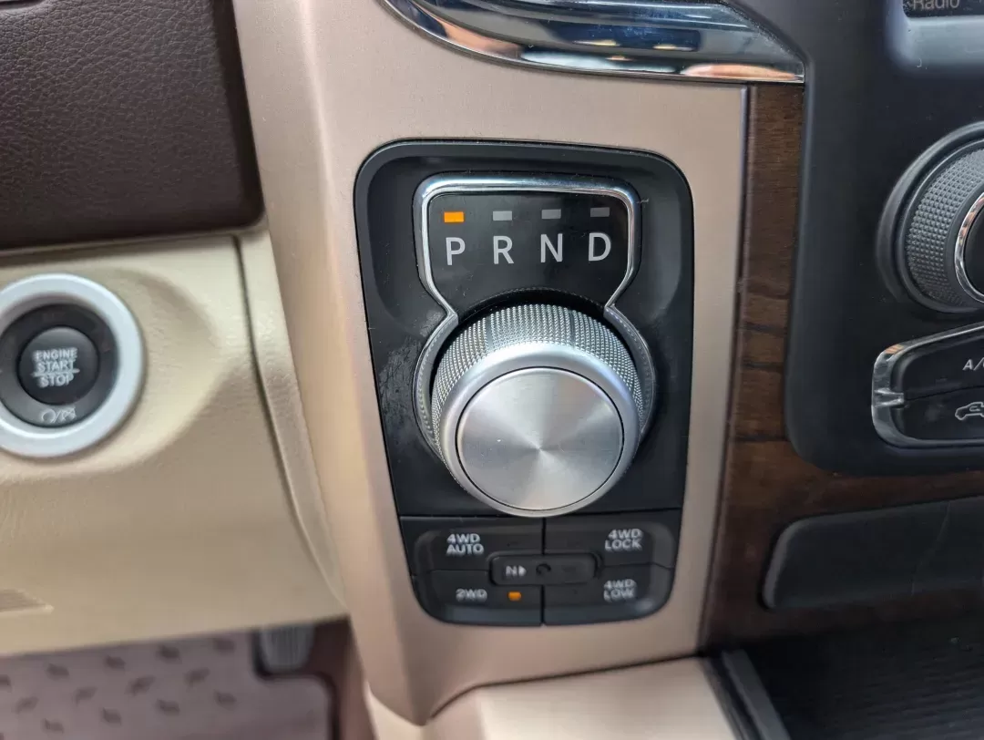 2015 /Lt Frost Beige/Brown Ram 1500 Laramie Longhorn (1C6RR7PT3FS) with an Regular Unleaded V-8 5.7 L/345 engine, 8-Speed Automatic w/OD transmission, located at 3959 U.S. 80 W, Phenix City, AL, 36870, (334) 297-4885, 32.469296, -85.135185 - 2015 Ram 1500 Laramie Longhorn - Photo#16